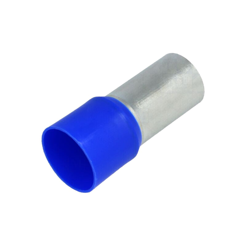 Vârf: tub de capăt; izolată; cupru; 120mm2; 27mm; cositorit; 4/0AWG Vârf: tub de capăt; izolată; cupru; 120mm2; 27mm; cositorit; 4/0AWG