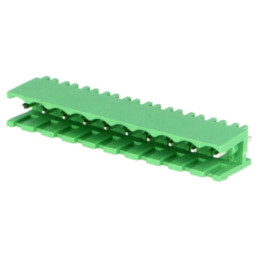 Regletă de conexiuni deconectabilă; 5mm; piste: 10; drept; soclu