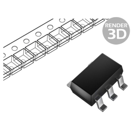 IC: driver; low-side,controler porţi MOSFET; MillerDrive™; MLP6