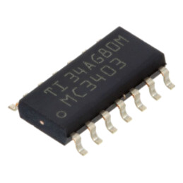 IC: amplificator operaţional; 1MHz; Ch: 4; SO14; 5÷30VDC; 200nA