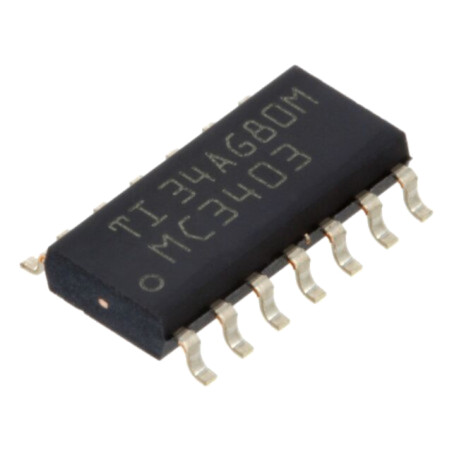 IC: amplificator operaţional; 1MHz; Ch: 4; SO14; 5÷30VDC; 200nA
