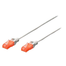 Patch cord; U/UTP; 5e; litat; CCA; PVC; alb; 2m; 26AWG