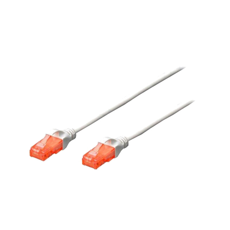 Patch cord; U/UTP; 5e; litat; CCA; PVC; alb; 2m; 26AWG Patch cord; U/UTP; 5e; litat; CCA; PVC; alb; 2m; 26AWG