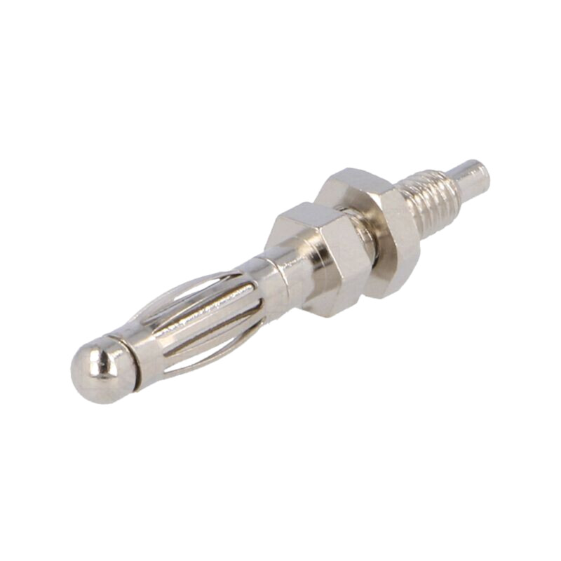 Conector: banană 4mm; mufă; 30A; 60VDC; Diam.cablu max: 1mm