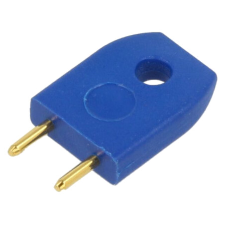 connector INSULATED PLUG (BLUE)