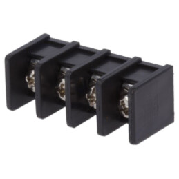 Regletă de conexiuni pt.PCB; drept; 8,25mm; piste: 4; pentru PCB