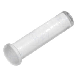 Tub pentru LED-uri; Ø5mm; Lung: 15,9mm; rotund; drept