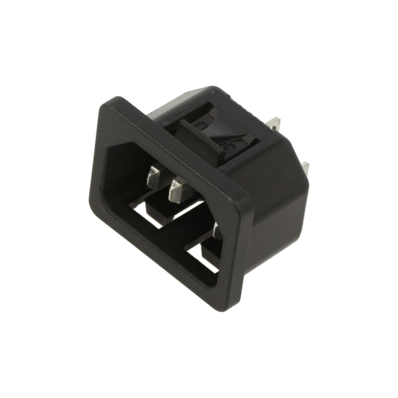 Conector: alimentare AC; soclu; tată; 10A; 250VAC; IEC 60320 Conector: alimentare AC; soclu; tată; 10A; 250VAC; IEC 60320