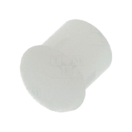 Tub pentru LED-uri; Ø3mm; Lung: 2,5mm; rotund; drept