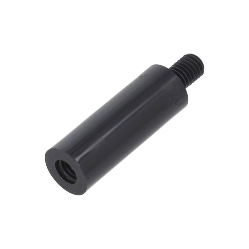 Piuliţă-distanţieră filetată; cilindric; poliamidă; M5; M5; 27mm Piuliţă-distanţieră filetată; cilindric; poliamidă; M5; M5; 27mm