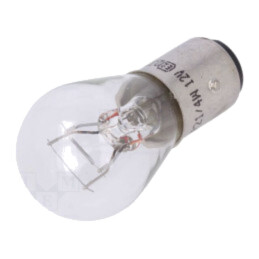 Lampă: auto; BAZ15D; transparentă; 12V; 21/4W; LLB; bec x1
