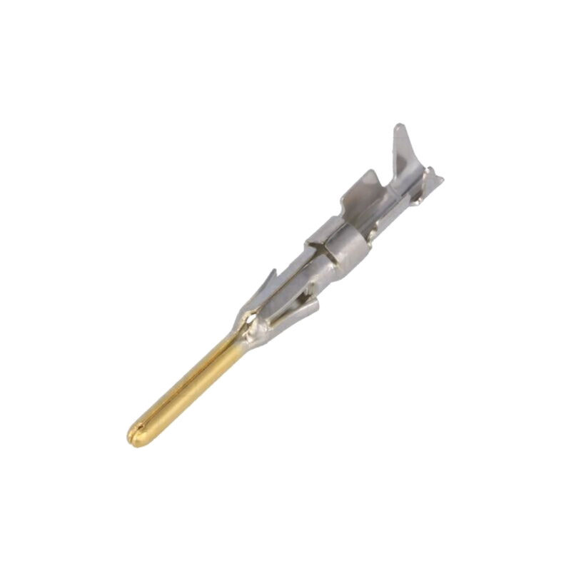 Pin; tată; 1,6mm; aurit; 0,5÷1,5mm2; 20AWG÷16AWG; pini ştanţaţi Pin; tată; 1,6mm; aurit; 0,5÷1,5mm2; 20AWG÷16AWG; pini ştanţaţi