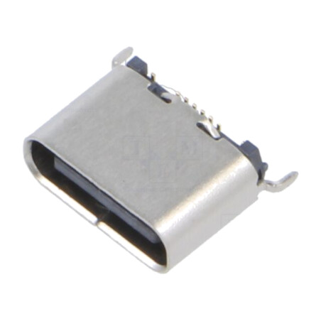Conector: USB C; soclu; SMT; PIN: 16; verticală; top board mount
