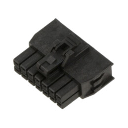 Conector: cablu-placă; Nano-Fit; PIN: 14; -40÷105°C; UL94V-0; mufă
