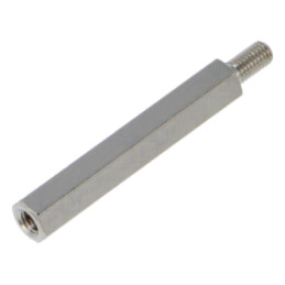 Manşon distanţier; 30mm; Filet int: M3; Filet ext: M3; hexagonală