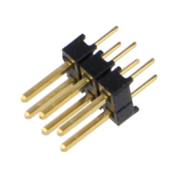 Conector: şiruri pini; şir pini; tată; PIN: 6; drept; 2,54mm; THT