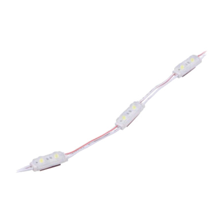 LED; albă; 7000K; 500mW; 70lm; IP67; 140°; Nr.diode: 2; -25÷55°C; 2835