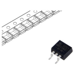 Diodă: redresoare Schottky; D2PAK; SMD; 60V; 10Ax2; rolă,bandă
