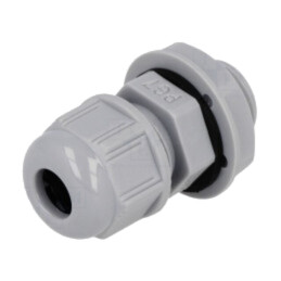 Garnitură de etanşare; PG7; IP68; poliamidă; gri închis; UL94V-2