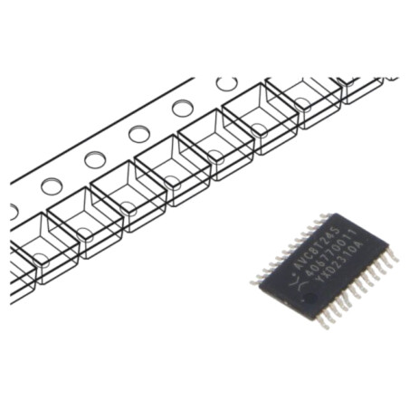 IC: digital; cu 3 stări,8bit,emiţător-receptor,translator; Ch: 1