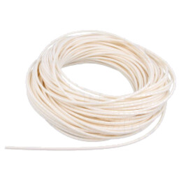 Înfăşurare în spirală; Øbuclă: 1,6÷8mm; PE-FR,polietilenă; albă