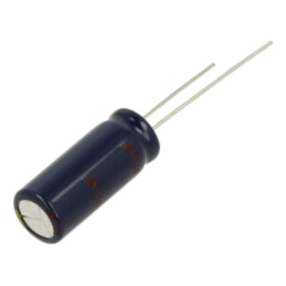 Condensator: electrolitic; low ESR; THT; 270uF; 50VDC; Ø10x25mm