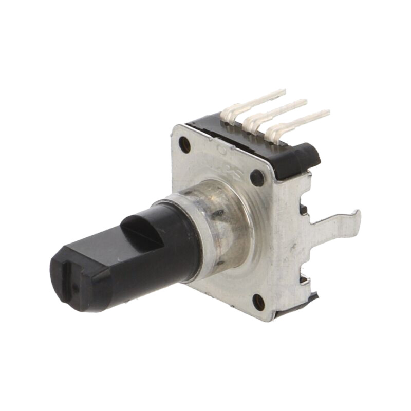Codor: incremental; THT; 24imp/rotaţie; Poz: 24; 5VDC; 5mA; L: 10mm Codor: incremental; THT; 24imp/rotaţie; Poz: 24; 5VDC; 5mA; L: 10mm