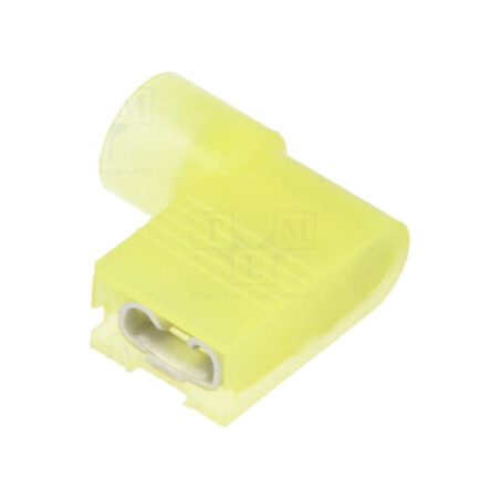 Terminal: plat; 6,35mm; 0,8mm; mamă; 3,3÷5mm2; crimpat; izolată