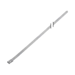 Colier de strângere; L: 1000mm; W: 7,9mm; 1112N; naturală,oţel