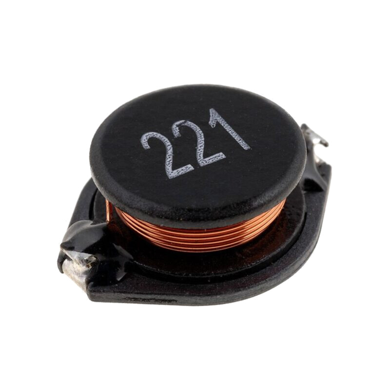 Inductor: fir; SMD; 220uH; Ilucru: 1,2A; 0,38Ω; Isat: 2,4A; B: 15,24mm