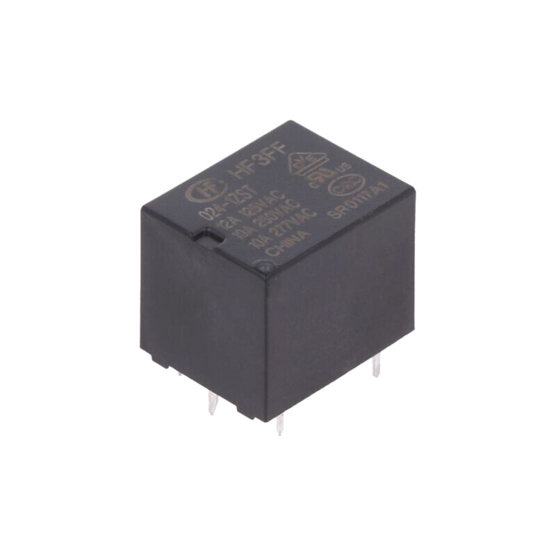 Releu: electromagnetic; SPDT; Ubobină: 24VDC; 10A; 10A/277VAC; PCB Releu: electromagnetic; SPDT; Ubobină: 24VDC; 10A; 10A/277VAC; PCB