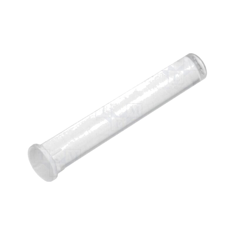 Tub pentru LED-uri; Ø5mm; Lung: 25,4mm; rotund; drept