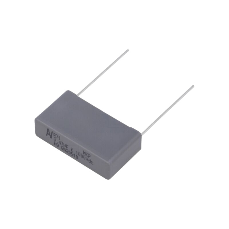 Condensator: cu polipropilenă; R71; 470nF; 32x9x17mm; THT; ±10% Condensator: cu polipropilenă; R71; 470nF; 32x9x17mm; THT; ±10%