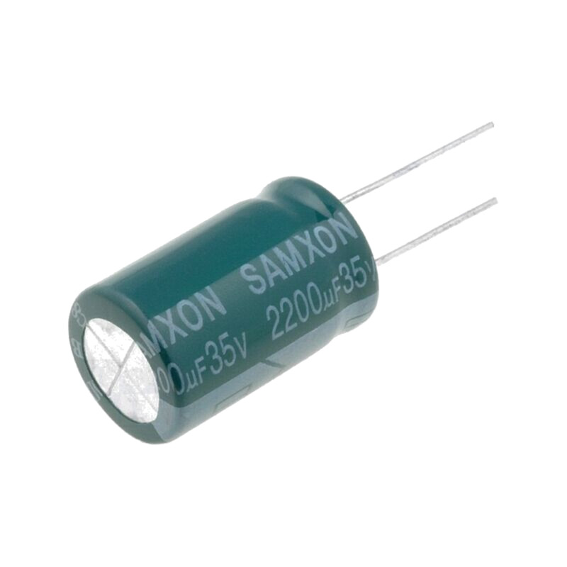 Condensator: electrolitic; low ESR; THT; 2200uF; 35VDC; Ø16x25mm Condensator: electrolitic; low ESR; THT; 2200uF; 35VDC; Ø16x25mm