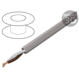 Cablu; UNITRONIC® LiHH; 2x0,34mm2; neecranat; 60V; Cu; litat