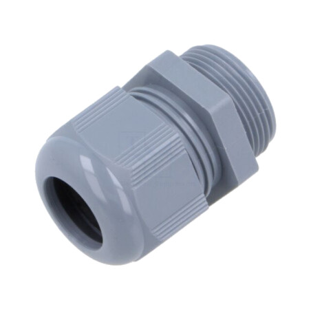 Garnitură de etanşare; fără piuliţă; PG21; IP68; poliamidă; gri