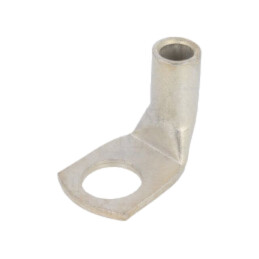 Vârf: inelar tubular; M8; 10mm2; crimpat; pe cablu; în unghi 90°