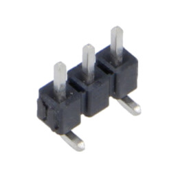Conector: şiruri pini; tată; PIN: 3; 2,54mm; cositorit; SMT