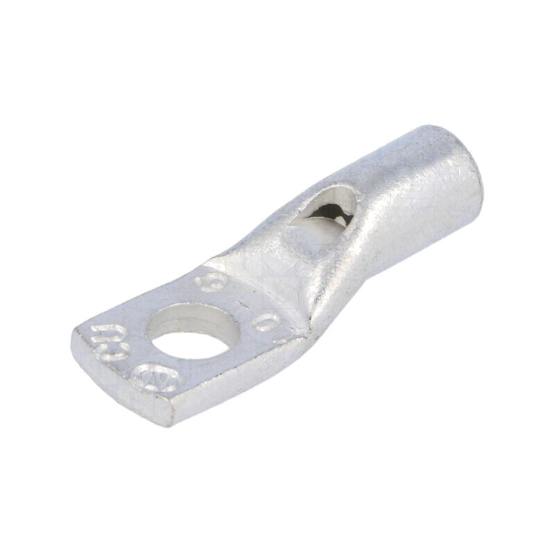 Vârf: inelar tubular; M6; 10mm2; crimpat; pe cablu; cositorit Vârf: inelar tubular; M6; 10mm2; crimpat; pe cablu; cositorit