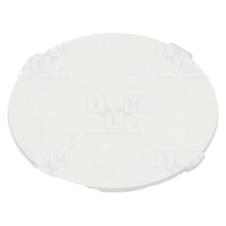 Etichetă; 61; Ø19,7mm; Corp: transparentă; plastic