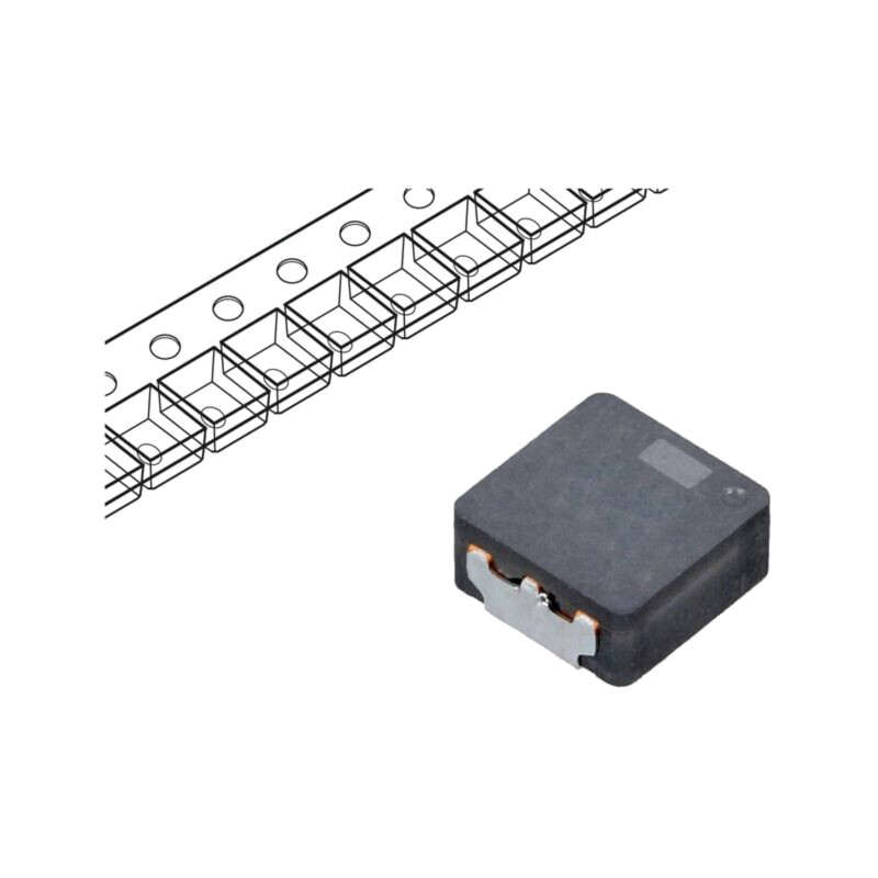 Inductor: fir; SMD; 4,7uH; 7,3A; 22,77mΩ; ±20%; 4,8x6x6,4mm; ETQP4M