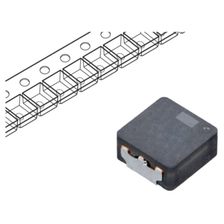 Inductor: fir; SMD; 4,7uH; 7,3A; 22,77mΩ; ±20%; 4,8x6x6,4mm; ETQP4M