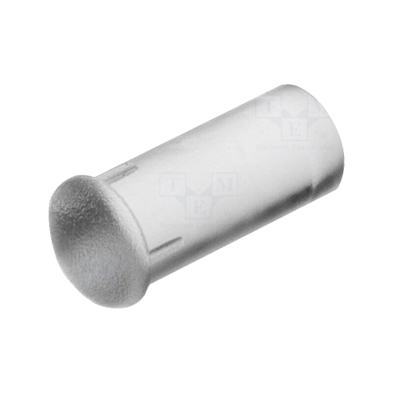 Tub pentru LED-uri; Ø3mm; Lung: 6,4mm; rotund; drept Tub pentru LED-uri; Ø3mm; Lung: 6,4mm; rotund; drept