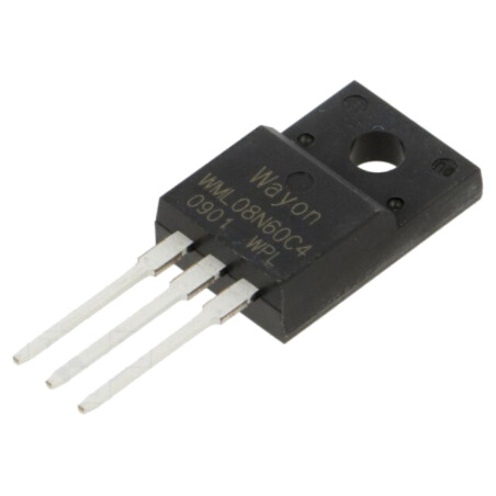 Tranzistor: N-MOSFET; WMOS™ C4; unipolar; 600V; 3,6A; Idm: 12A; 26W