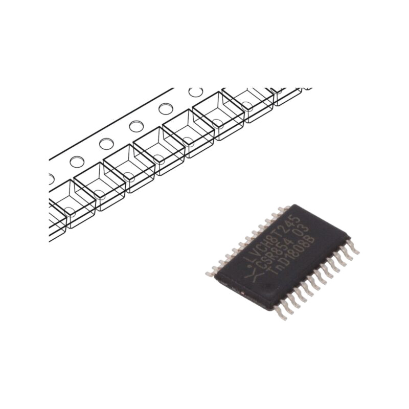 IC: digital; Ch: 8; CMOS,TTL; 1,2÷5,5VDC; SMD; TSSOP24; -40÷125°C IC: digital; Ch: 8; CMOS,TTL; 1,2÷5,5VDC; SMD; TSSOP24; -40÷125°C