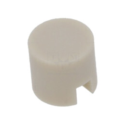 Tastă; cu împingere; 5,5mm; -25÷70°C; rotund; ivoar; Ø6mm