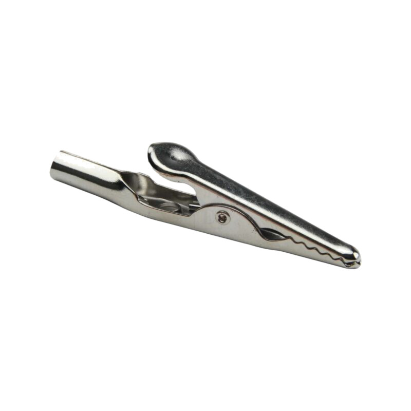 Bornă crocodil; 10A; Capacitate prindere: max.7,9mm; L: 57mm