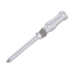 Pin; tată; 1,6mm; argintat; 1mm2; 18AWG; S-D,S-DD,S-K,S-M,S-Q,S-QD