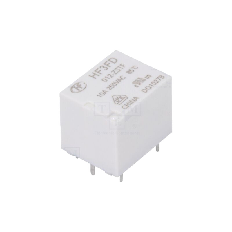 Releu: electromagnetic; SPDT; Ubobină: 12VDC; 10A; 10A/250VAC; PCB Releu: electromagnetic; SPDT; Ubobină: 12VDC; 10A; 10A/250VAC; PCB