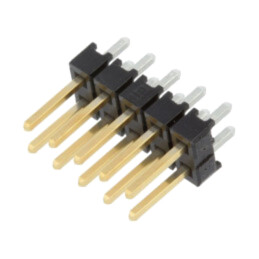 Conector: şiruri pini; şir pini; tată; PIN: 10; drept; 2,54mm; THT